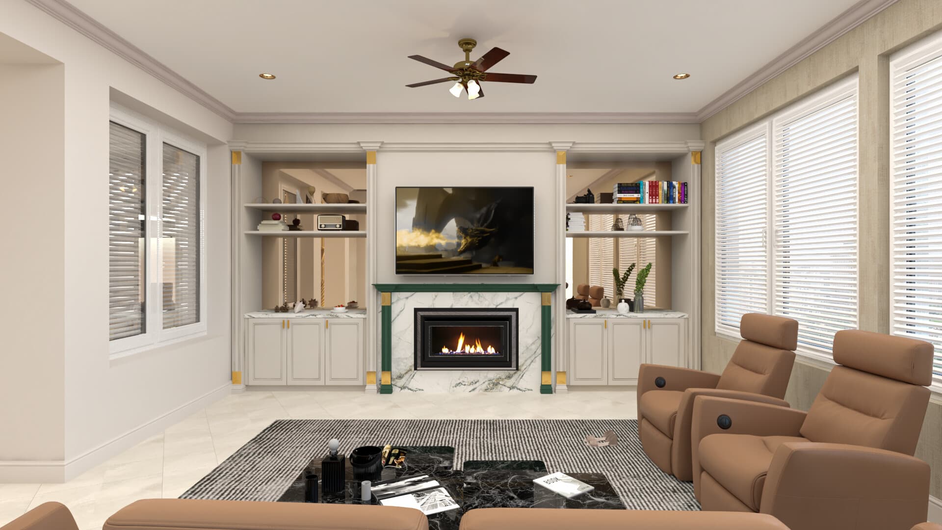 European Villa Interiors
